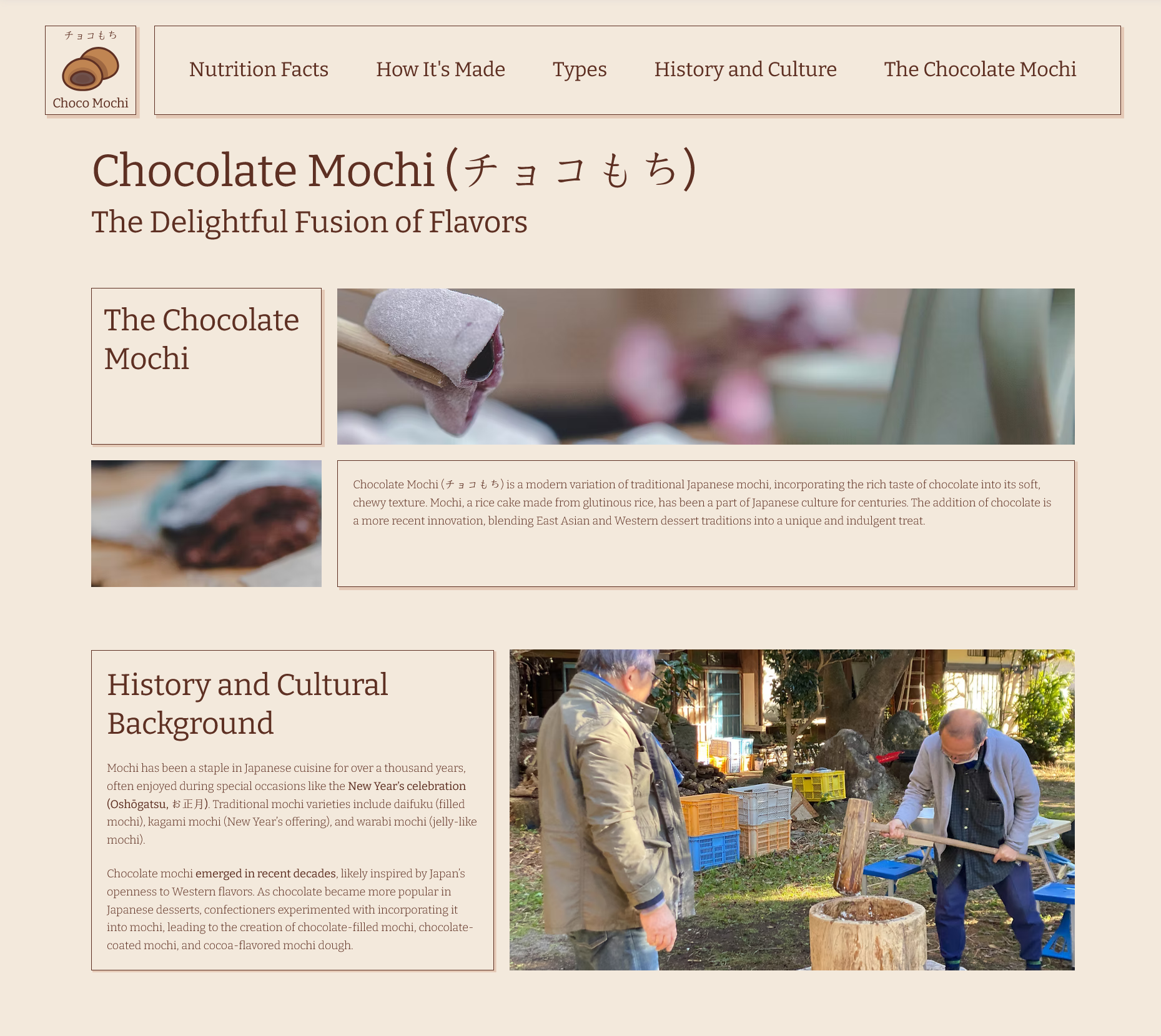 Choco Mochi - Preview