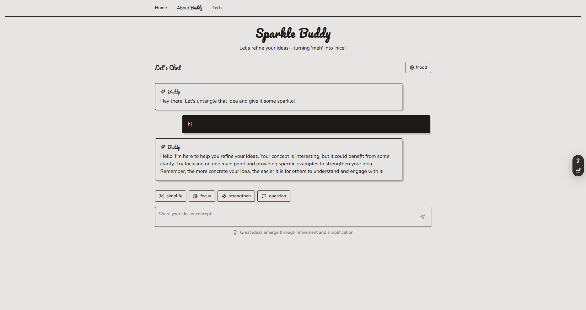 Pebble – a moody gray-stone theme palette.